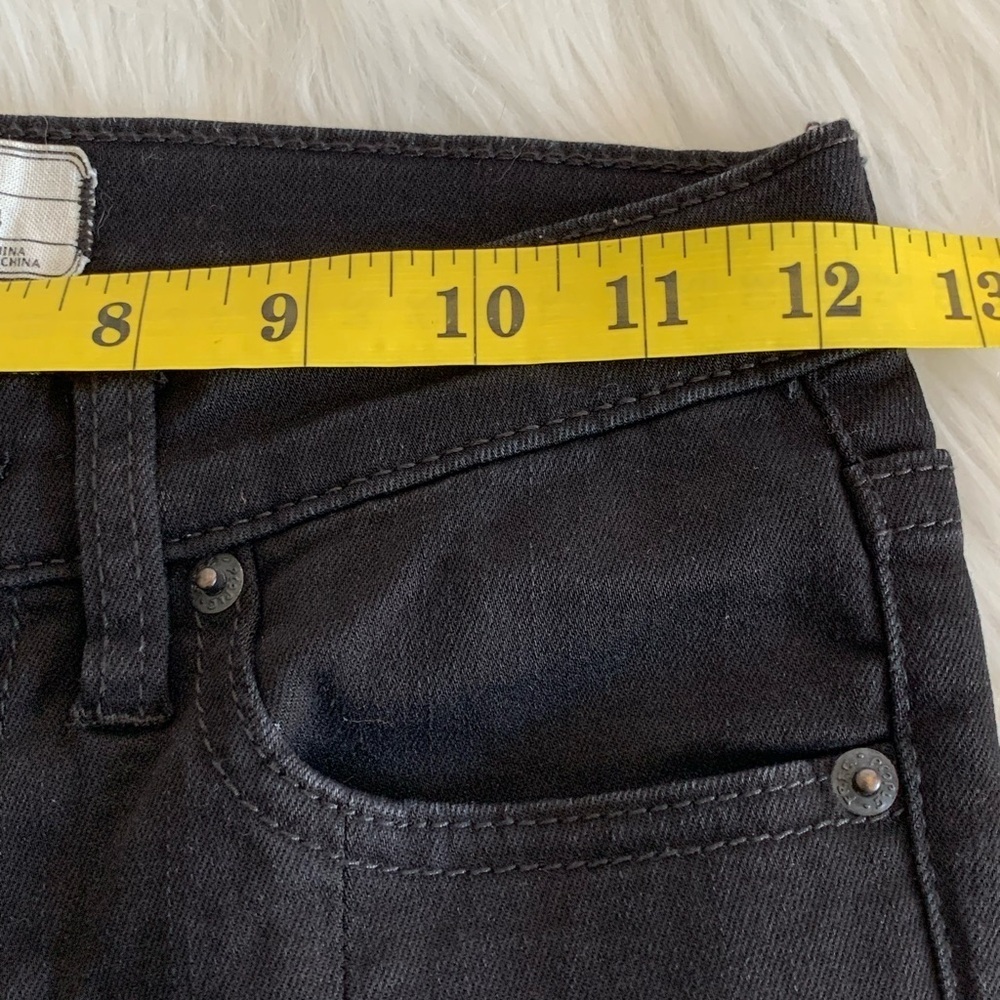 (45)Free People Black Flare Jeans - Picture 6 of 10